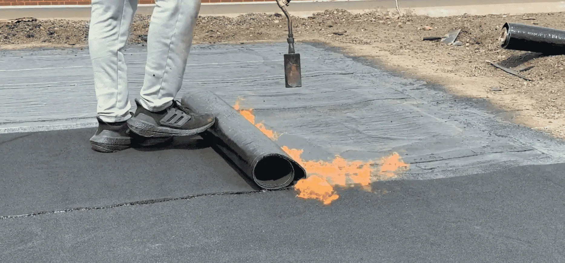 2‑Ply Torch‑On Flat Roof Fix